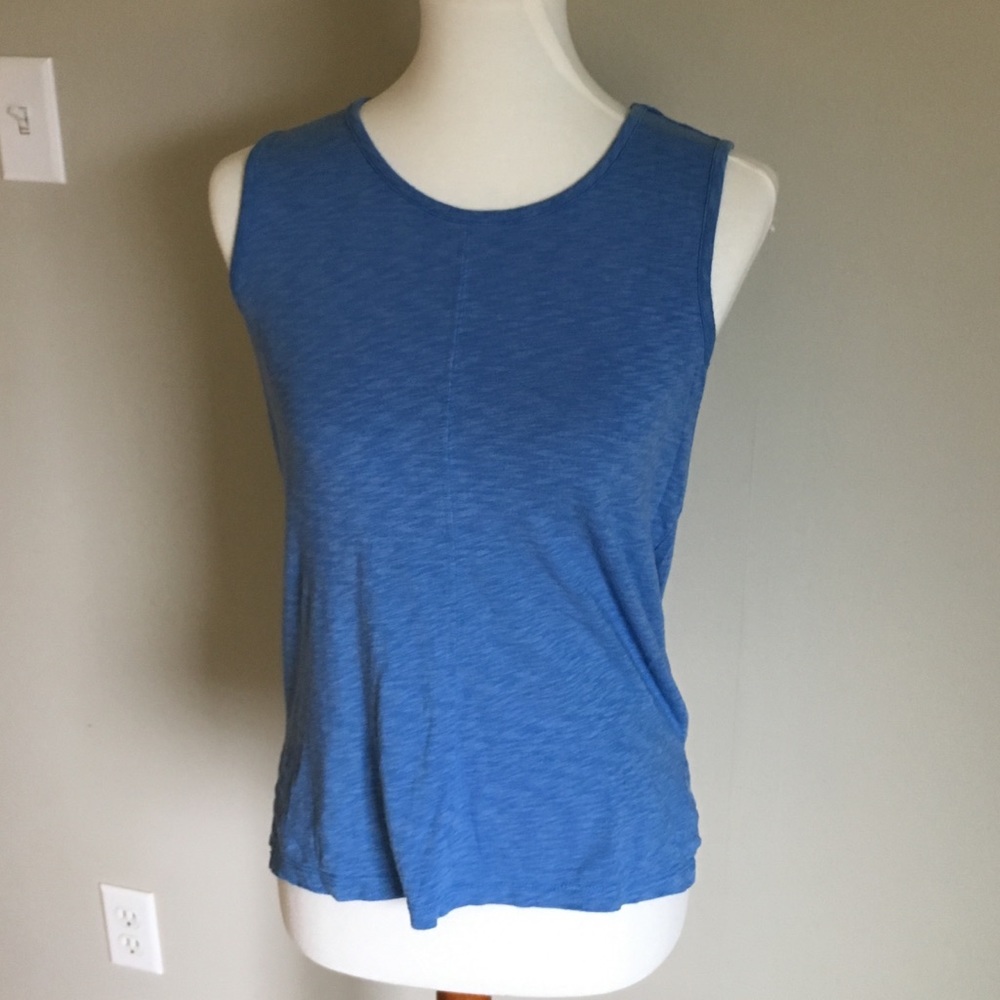 WOMENS BLUE TANK